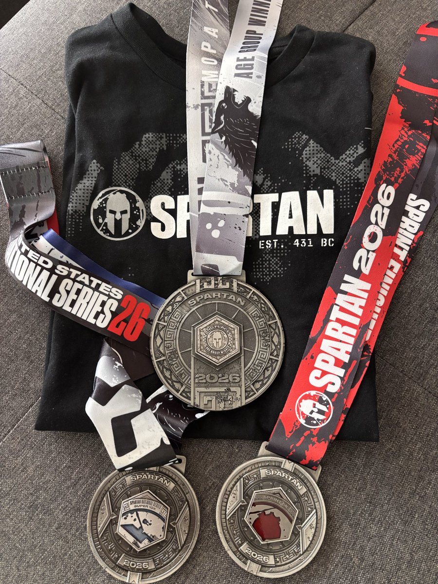 mira_pollock's tweet photo. POCONOS NATIONAL CHAMPIONSHIP ⛰️🔥
Two days. Countless climbs. Mud everywhere. Obstacles conquered. Legs screaming. Heart full.❤️💪
#spartan #FitnessMotivation
#Running #DoHardShit #PositiveVibes https://t.co/LZINpsw7SO