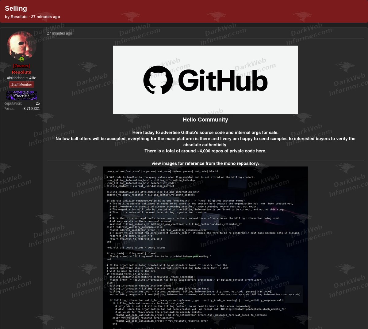 Dark Web Informer tweet media