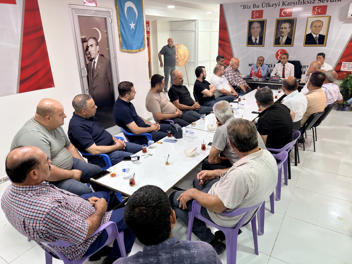 MHPBirecik63's tweet photo. Milliyetçi Hareket Partisi Birecik İlçe Başkanlığı Olarak İstişare ve Kaynaşma Toplantımızı Gerçekleştik. https://t.co/acCKuoPPGo