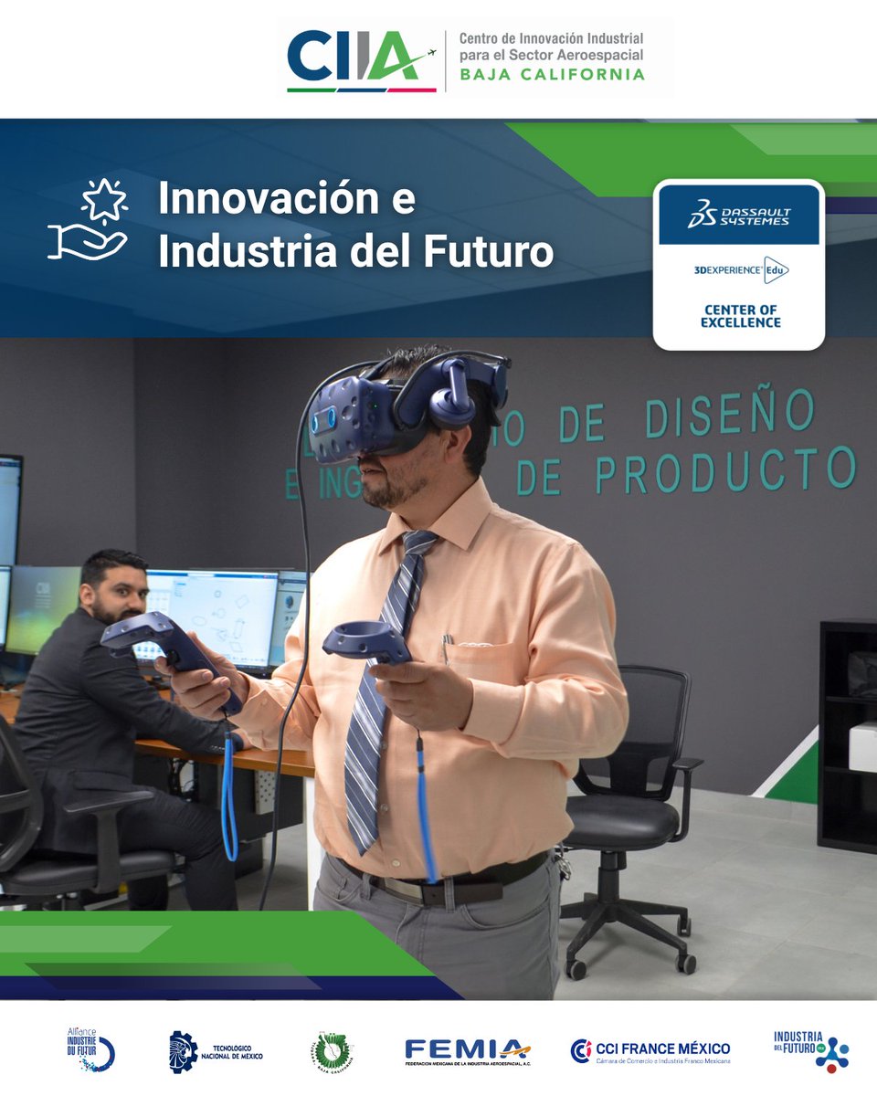 CIIA_BajaCa's tweet photo. Acceso a capacidades de ingeniería avanzada tales como: modelado 3D, simulación, prototipado e inspección para reducir incertidumbre. Integramos validación virtual de producto y gestión de versiones con trazabilidad de decisiones.
#RedCIIMx #Innovación #Industriadelfuturo https://t.co/MXBJ3OpkJY