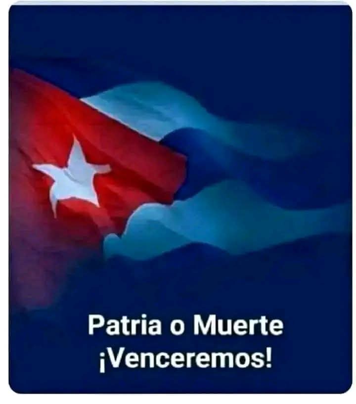 DirGenESTALTU's tweet photo. #Cuba ni se rinde ni se vende #CubaEstáFirme #CubaVencerá https://t.co/BPx11Tv7ZP