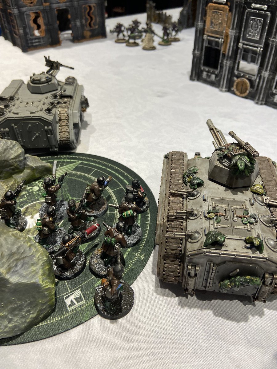 lordsolar6960's tweet photo. Yarrick storms, the enemy positions destroying the filthy xenos as the steel Legion captured the objectives and the artillery turns them into piles of junk the Emperor protects https://t.co/GsqHEPNnZO