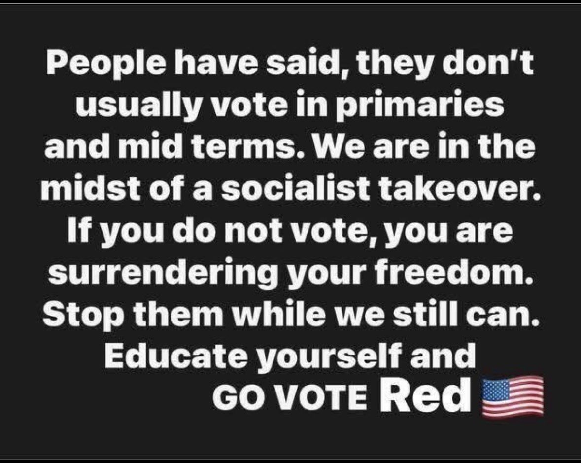 MagaGrunt1's tweet photo. 🇺🇸We need everyone to turn out. If we stay united we can’t lose.🇺🇸 https://t.co/JTdGx8La5o