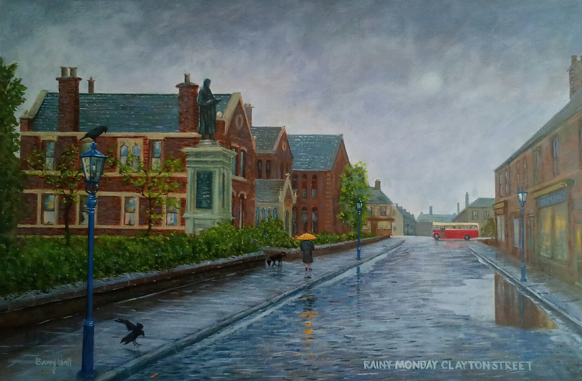 artistinjarrow's tweet photo. Rainy Monday, Clayton Street, Jarrow
#northeast #tyneside https://t.co/bpLXIQGnLY