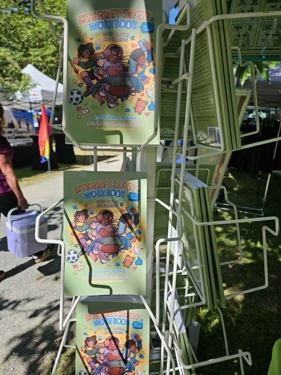 ECSupport_org's tweet photo. We had an amazing time at #TacomaPride! 🌈 Thanks to everyone who stopped by our booth—we completely sold out of our The Internet Safety Coloring &amp; Activity Book: With Olivia and Friends! 🎉

Missed it? Grab your copy here: https://t.co/SuU7hzJYlU

#InternetSafety #ChildSafety https://t.co/qFkCrKVZNT
