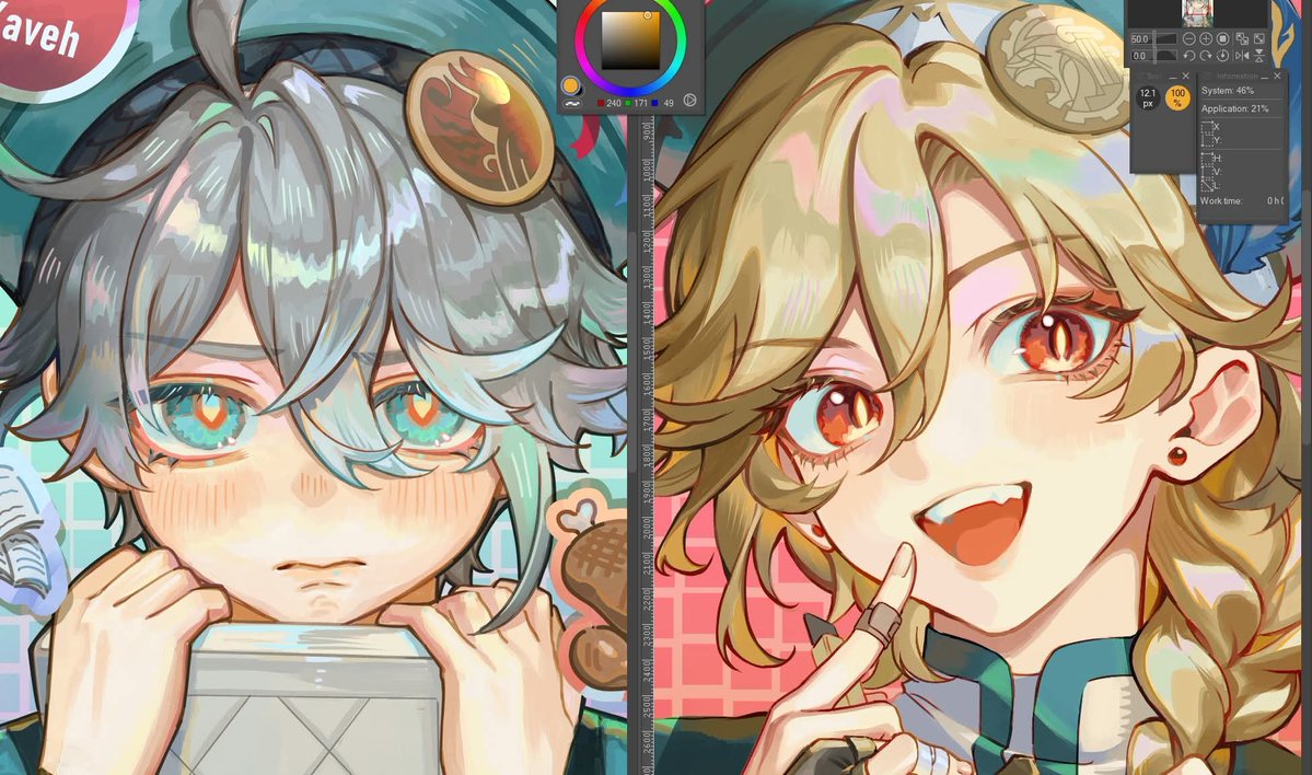 Oyakorodesu's tweet photo. Still wip •̩̩̩̩ᯅ•̩̩̩ https://t.co/1P6s4PX3Qp
