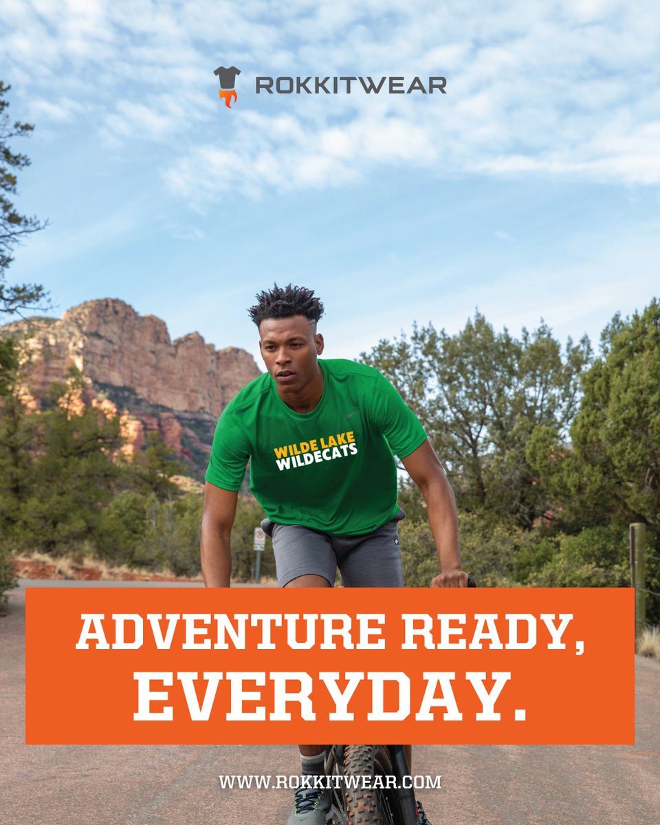 Rokkitwear's tweet photo. From the trail to the classroom, the gym to the workplace, your apparel should be ready for every adventure. Rokkitwear creates custom performance apparel that combines comfort, durability, and style, so you can take on every day with confidence. Whether you're outfitting a team, club, school, or business, we've got you covered. Contact Rokkitwear today to start designing your custom apparel! 🌐 https://t.co/uAKJoJSD3u #AdventureReady #Rokkitwear #PerformanceApparel #CustomGear #OutdoorStyle #TeamApparel #SchoolSpirit #BrandedClothing #CustomTShirts #MadeToMove