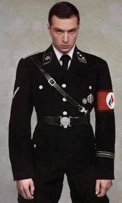 G0NZALAlZ's tweet photo. @RNational_off 👉 MYTHOMANE 👉🏻 MYTHOMANE 👉🏼 MYTHOMANE 👉🏽 MYTHOMANE 👉🏾 MYTHOMANE 👉🏿 MYTHOMANE 

Que du marketing POUR NAZIS https://t.co/EPygXAd2TR