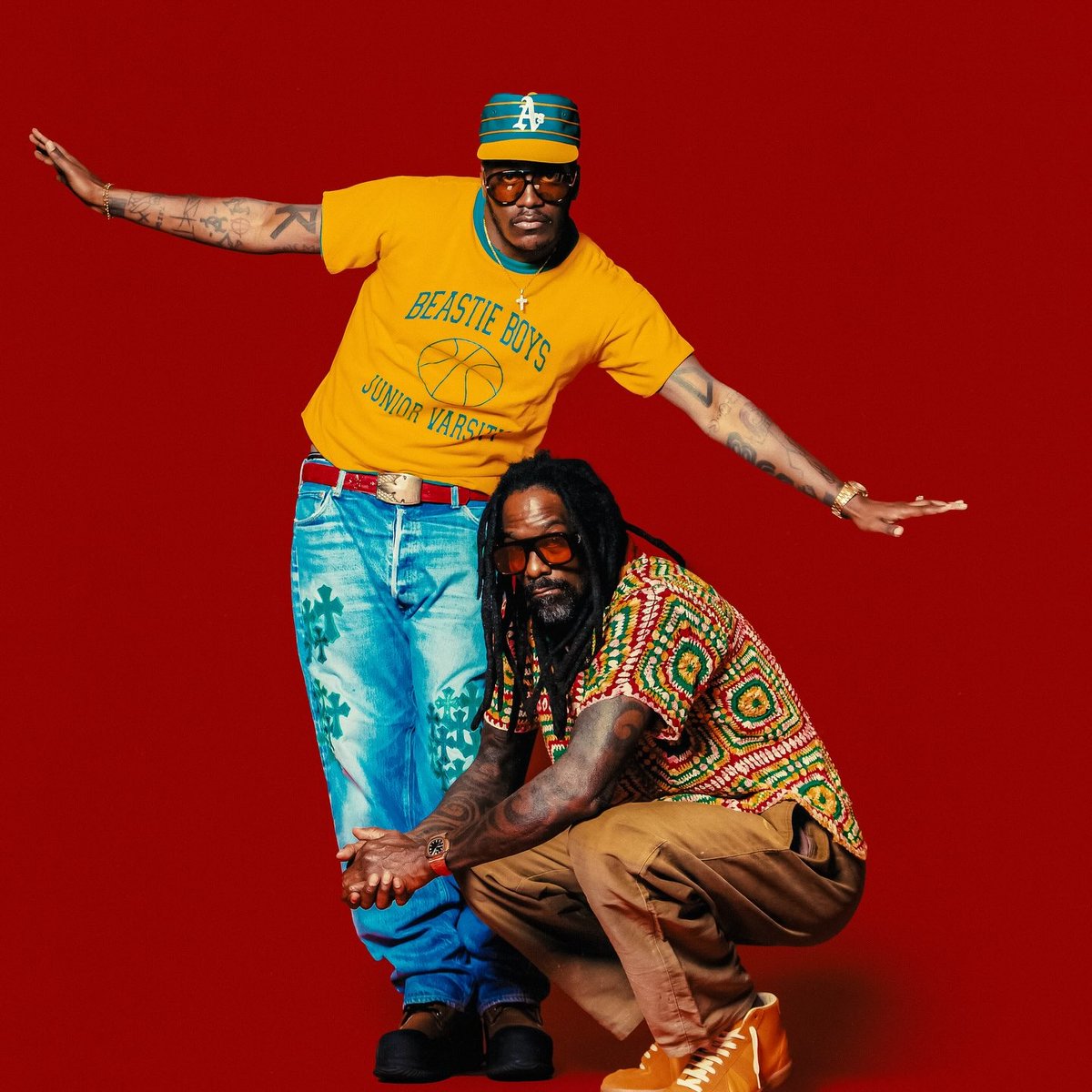 Kurrco's tweet photo. Lil Yachty and his father for J. Cole’s The Fall-Off Magazine 📸 https://t.co/GpnSD2x6SK