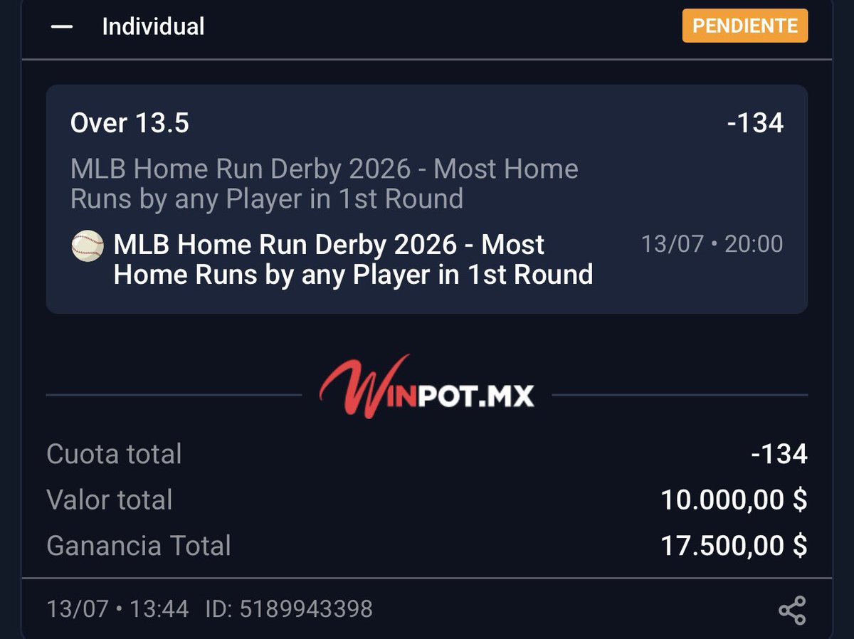 ParleyAtraco's tweet photo. FREE PICK #HRDERBY 

DALE RT🔁  DALE LIKE♥️

Y SE VAN 2 MILANESAS SI SE GANA LA APUESTA🔥 https://t.co/7DNXs2Ul9F