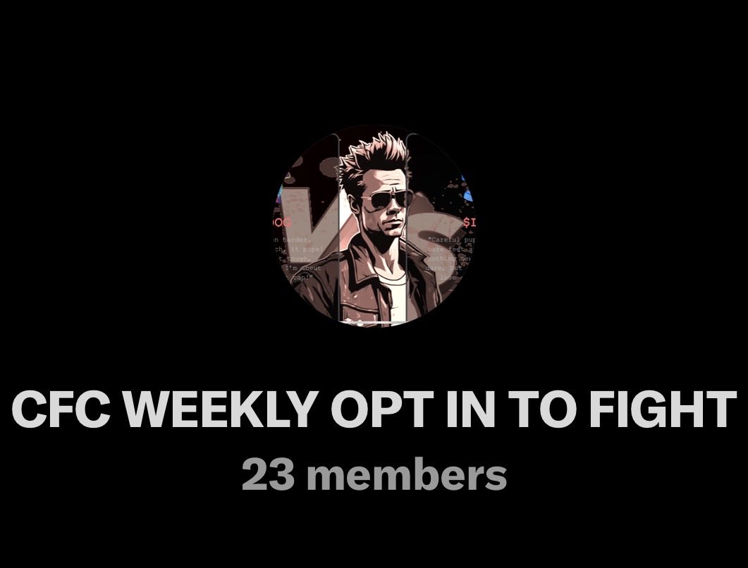 👊🏼Crypto Fight Club ($SOAP) tweet media
