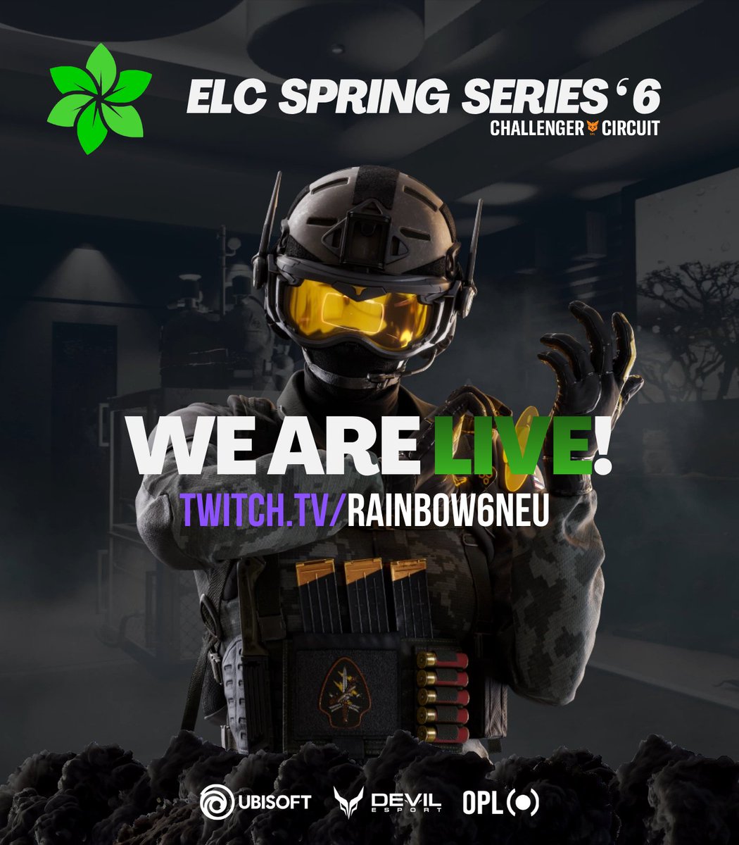 ELC_EsportsR6's tweet photo. [𝐄𝐋𝐂 𝐒𝐩𝐫𝐢𝐧𝐠 𝐒𝐞𝐫𝐢𝐞𝐬 #6]

Acces Match for Grand Final Championship

@Pannuhuone🆚#GoodIntentions 
🗺️BO 3

🎙️@ItsTraviiiii &amp; #Golumolu
🎥@vifi23
🎚️Prod : @MetalOBS37 

🔴LIVE ON : https://t.co/0EkEsZ7yaW 
#ELCSpringSeries6 #EMLChallengerCircuit https://t.co/oGQ3BTM6LO