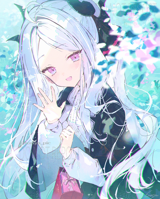白黒無常 / 東風遙 #第五人格イラスト 」|花帆のイラスト