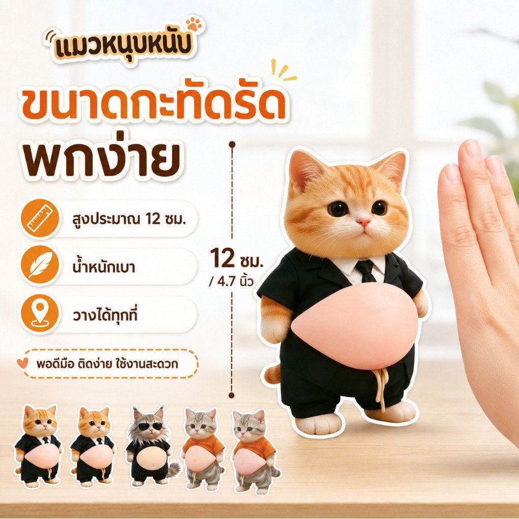 makeme__luv's tweet photo. น่ารักมากก ✨HOT✨สกุชชี่ท้องแมวสามมิติ Fidget ของเล่นบีบคลายเครียด น่ารักตกแต่งโต๊ะ เหมาะเป็นของขวัญผ่อนคลาย ในราคา ฿87 
#สกุชชี่ #แมว https://t.co/jUXWFEYtDE https://t.co/guBuvUPIsu