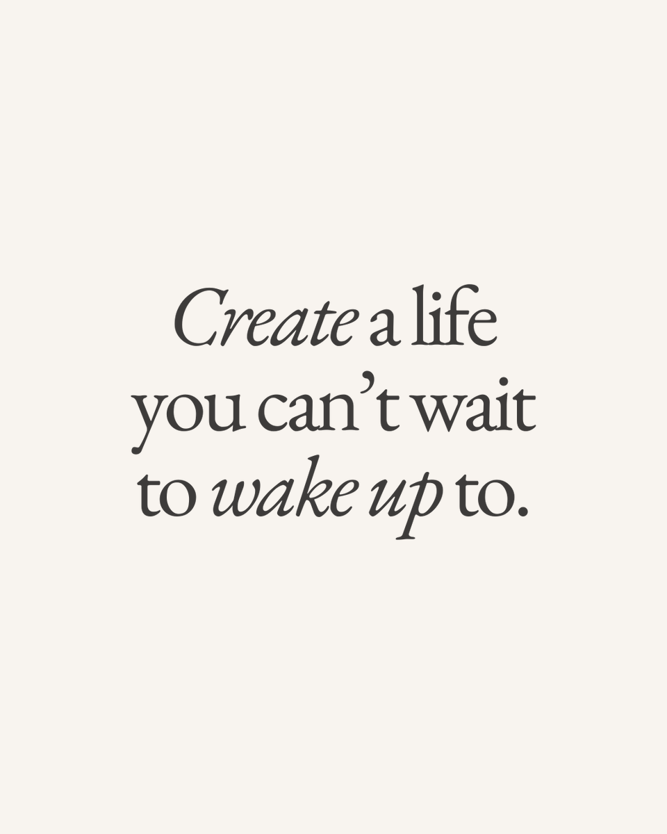 triniese63's tweet photo. "Create a life you can’t wait to wake up to." ✨

Sounds great until you’re waking up at 3 AM panicking about your content calendar. 😅 True freedom means building a brand that serves your life, not a business that completely consumes your day. Let's drop the hustle burnout https://t.co/uoM0yS3fya