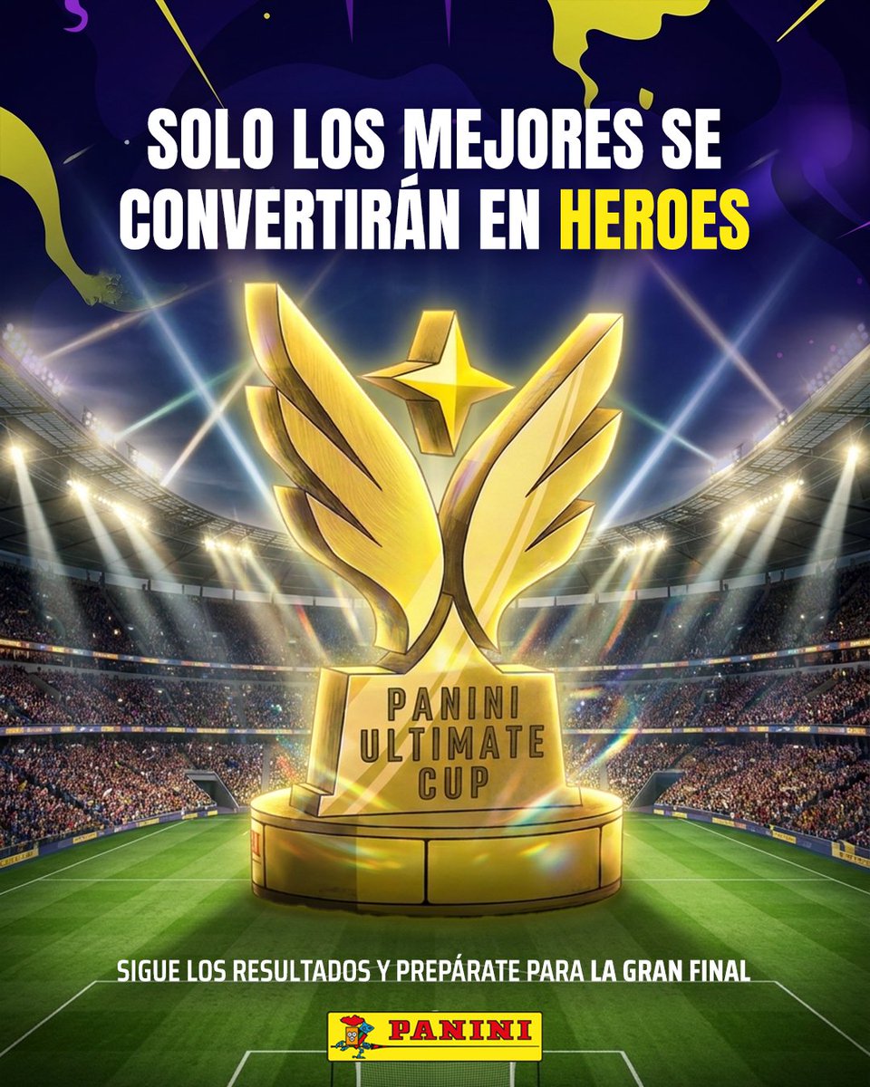 panini_mx's tweet photo. Los mejores están listos. 🎮
El torneo abierto ha comenzado y solo los mejores héroes llegarán a la Gran Final Presencial este 17 de julio en Arena Artz.
¿Veremos tu nombre en la pantalla gigante? ⚽️🏆
La intensidad del Mundial se vive en la Panini Ultimate Cup. https://t.co/MfBvKqnL6i