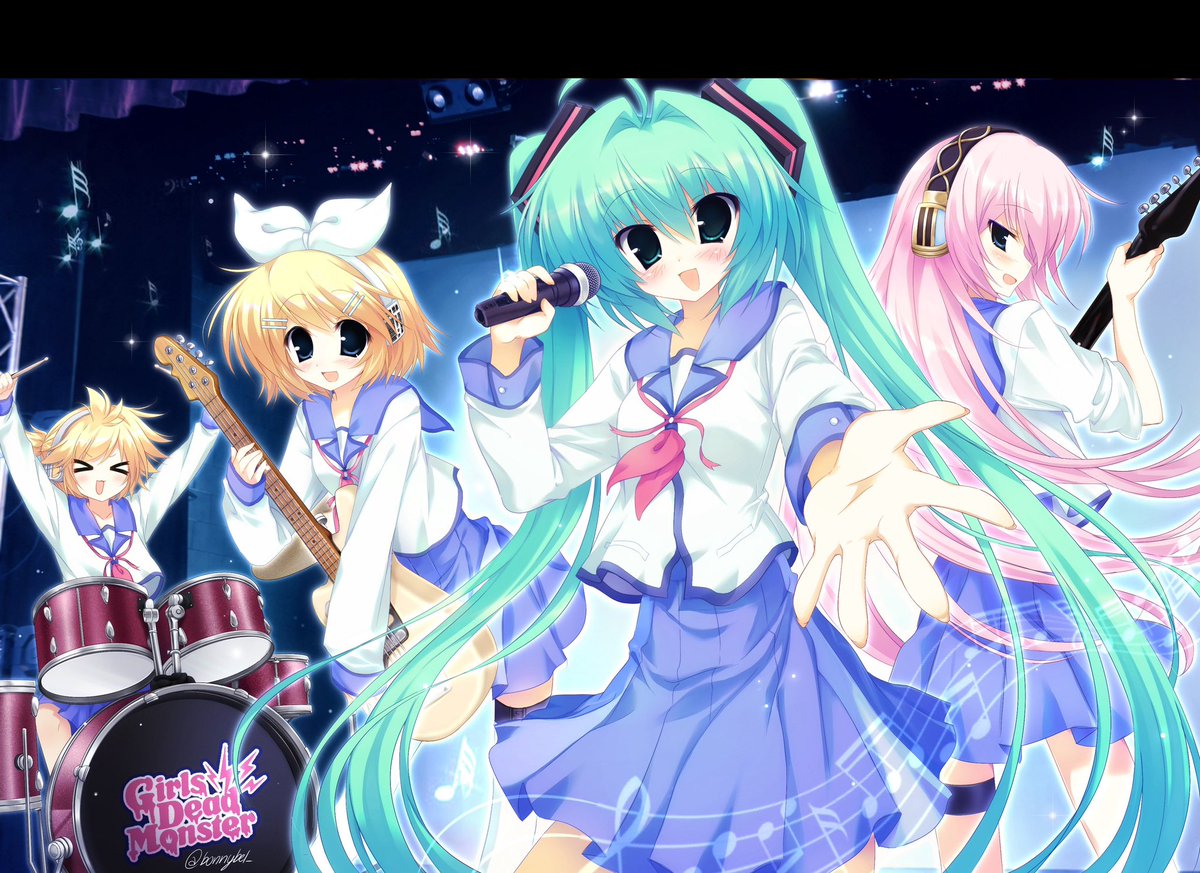 Bonnybel_'s tweet photo. Vocaloid x Angel Beats 💞 Also I’ve opened up a vgen now https://t.co/HxU5PFrezJ  😛 https://t.co/HGFCFToM2g