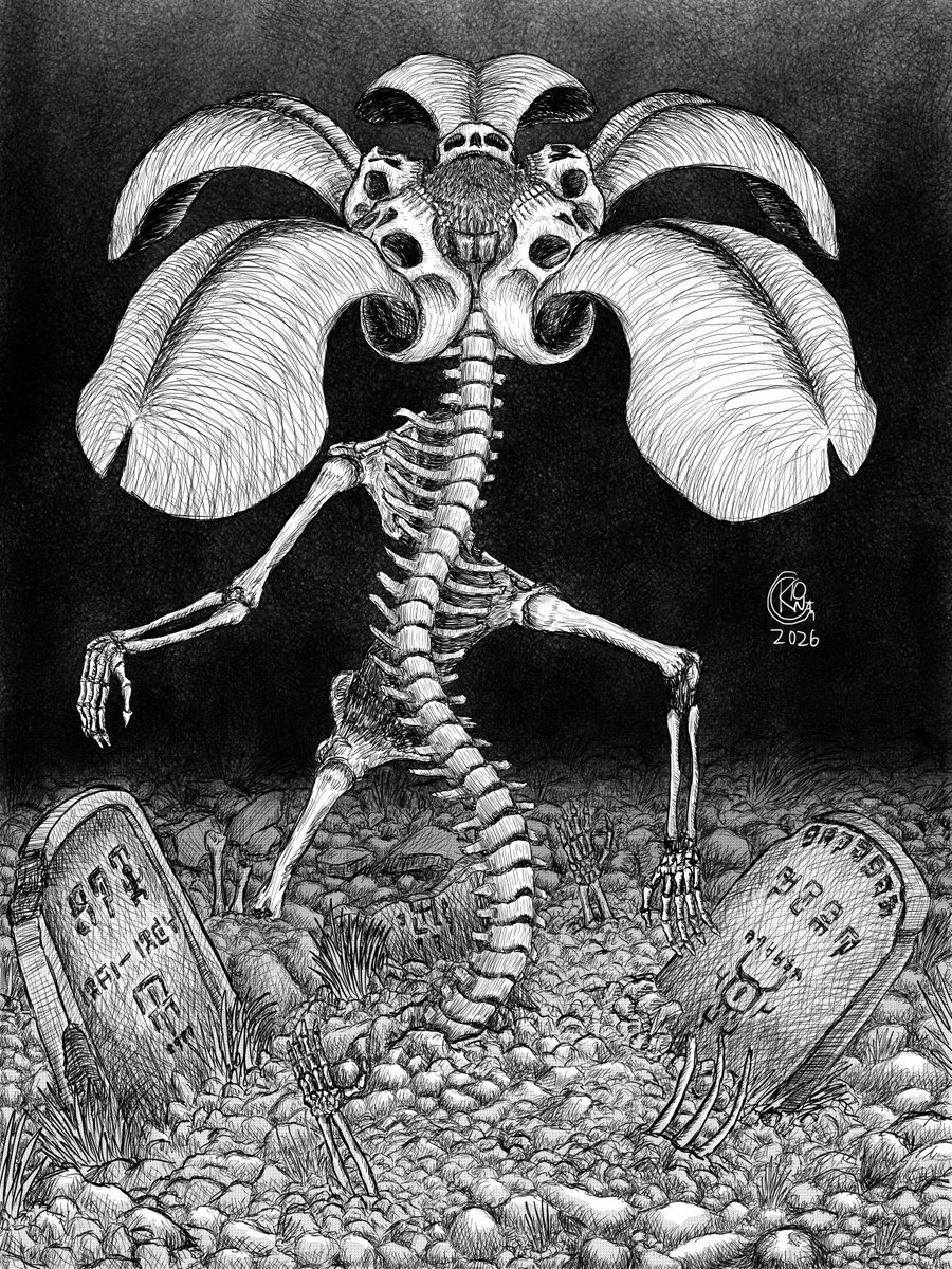 kwongas's tweet photo. From Death Springs Life
#horror #horrorart #digitalart #lineart #darkfantasy #ImaginaryMonster #darkart https://t.co/0CI1apbcCP