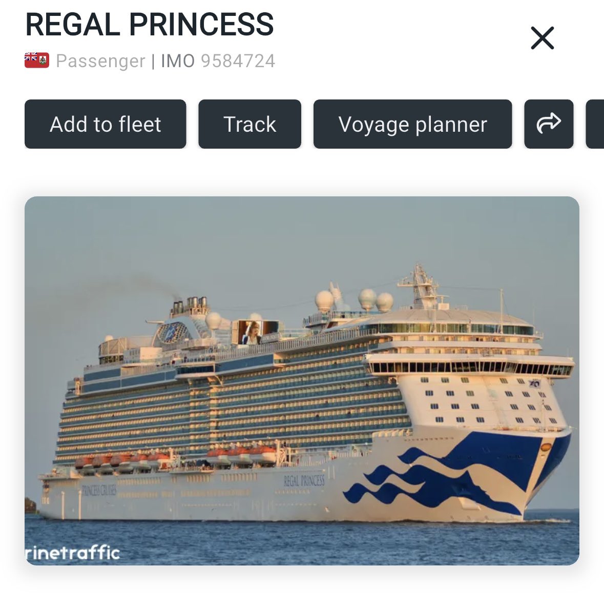 DanielCauich_'s tweet photo. #Actualización

El crucero Regal Princess estaría cancelado su ruta hacia #Cozumel debido a los protocolos de búsqueda y rescate. ⛑️

Mañana pretendería #reanudar su ruta hacia #Belice 🇧🇿 https://t.co/MUxyM8WFVT