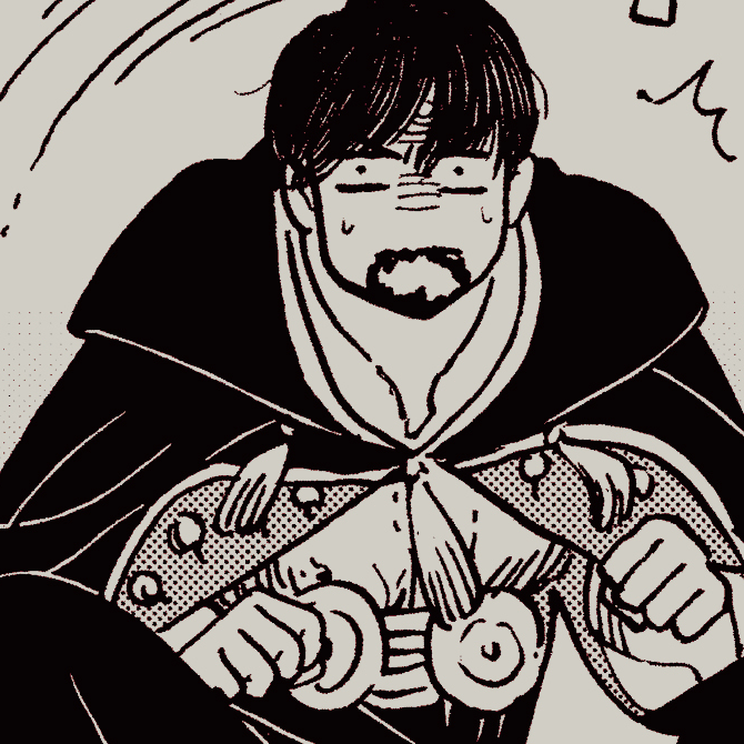 SHININGINVENTOR's tweet photo. ㅤ
ㅤ
ㅤ( Woke up in a cold sweat, realizing he's going to be stuck in a situationship for the rest of his life. He'll get over it, surely. )
ㅤ https://t.co/b3Tpl4BpzL