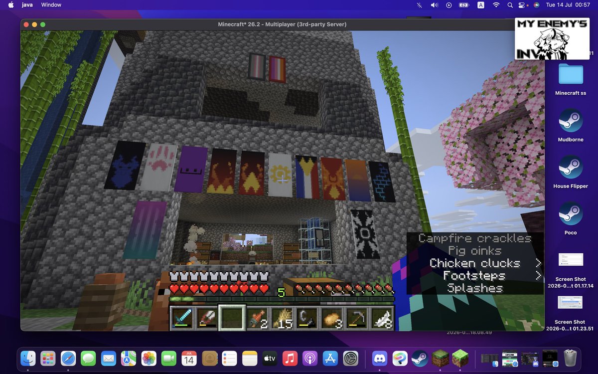 nanhmare's tweet photo. What am I missing.
(Aside from Unstable Character Flag)
#minecraft #lmanberg #wemmbu #cindercrest #flamefrags #thelaw https://t.co/3E2InLgbPp