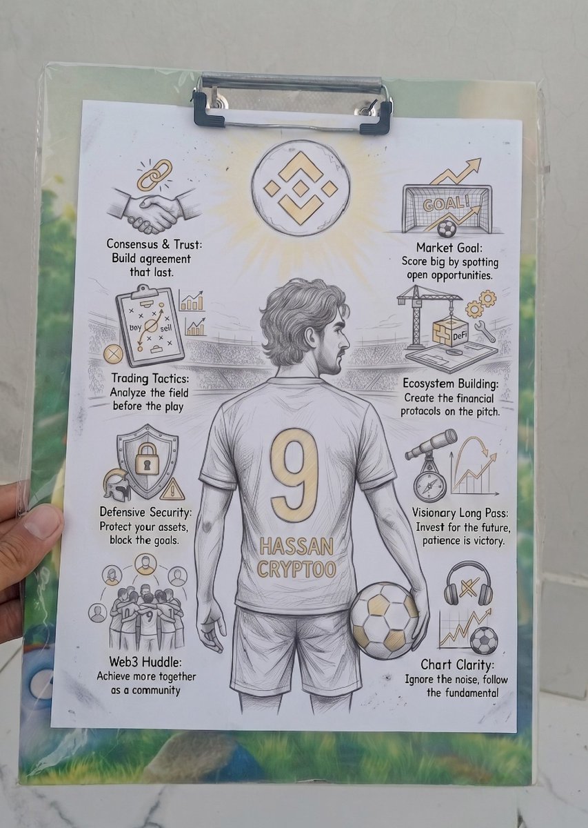 naeemkhan1862's tweet photo. @binance As a fan, I cheer you on Player No. 9 ๐ฅ
From spotting market goals to building unstoppable ecosystems, your plays inspire the whole community.
Keep leading with vision, security & unity. we're huddling behind you all the way.
Let's win this together..
#WhoIsNumber9
๐งต 1/2 https://t.co/PTFUQpKZnN