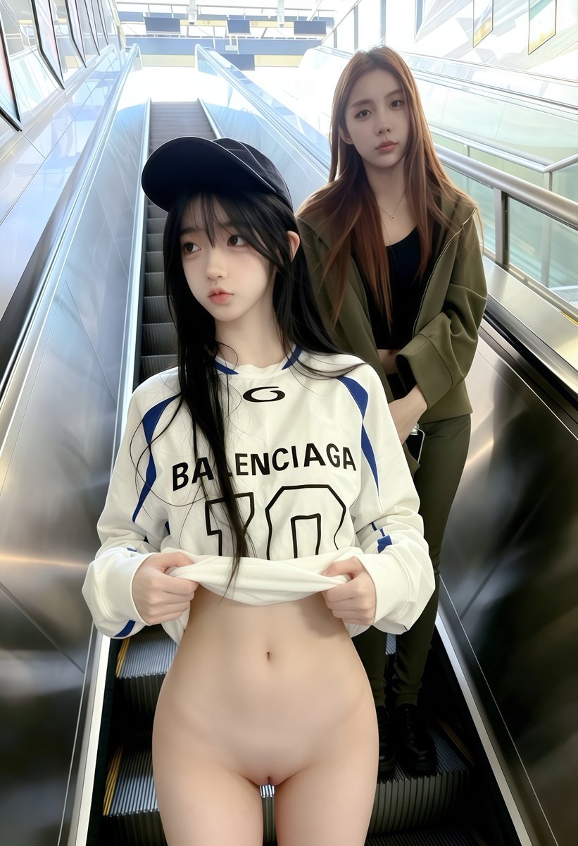 xiaobaitu21's tweet photo. Balenciaga上衣配真空下半身，绿小林子这波尺度直接拉满了…谁顶得住啊ตต #绿小林子 #抖音 #白虎 #馒头小鼠 https://t.co/VU737NClLW