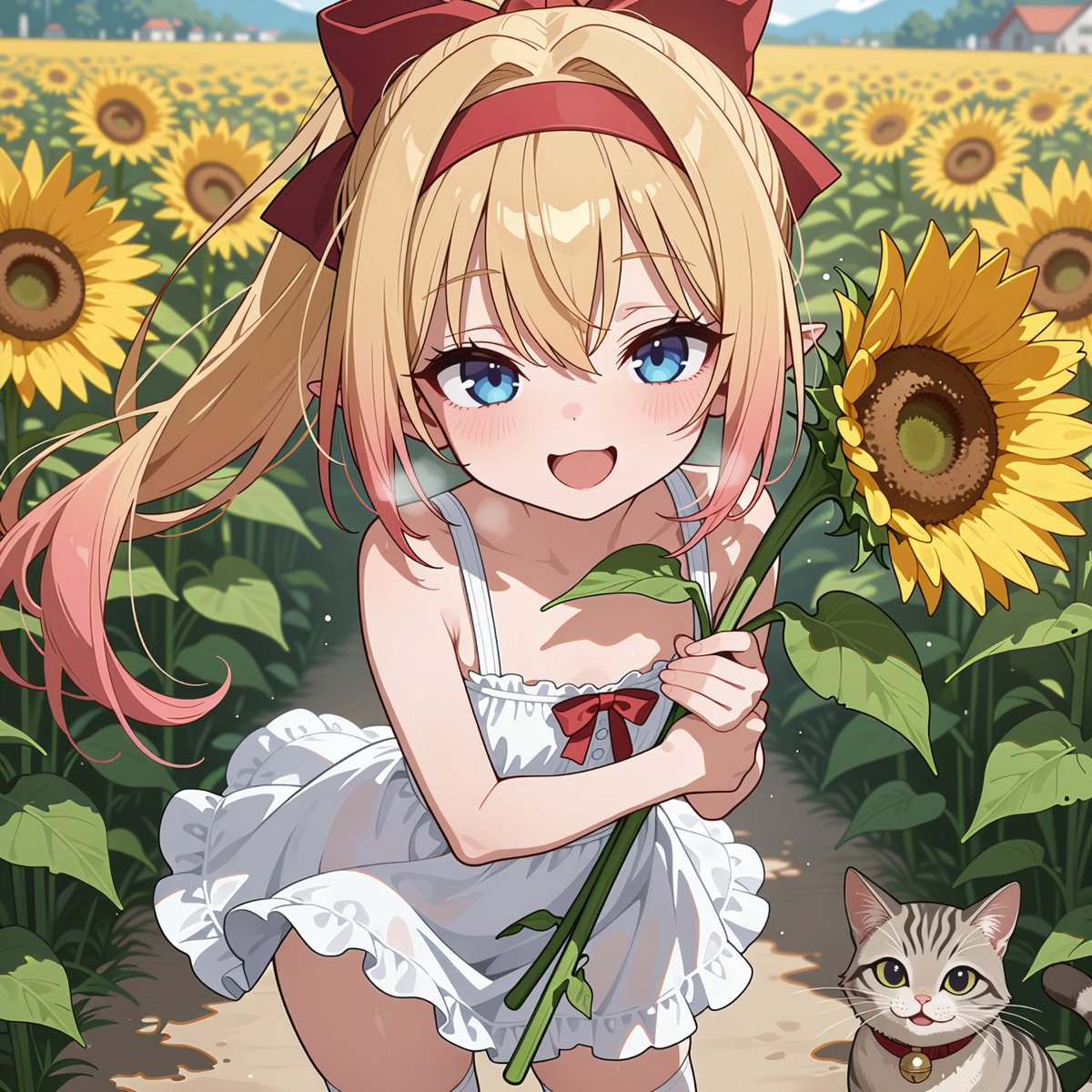 おはぽにて 今日は ひまわりの日 です^ヮ^