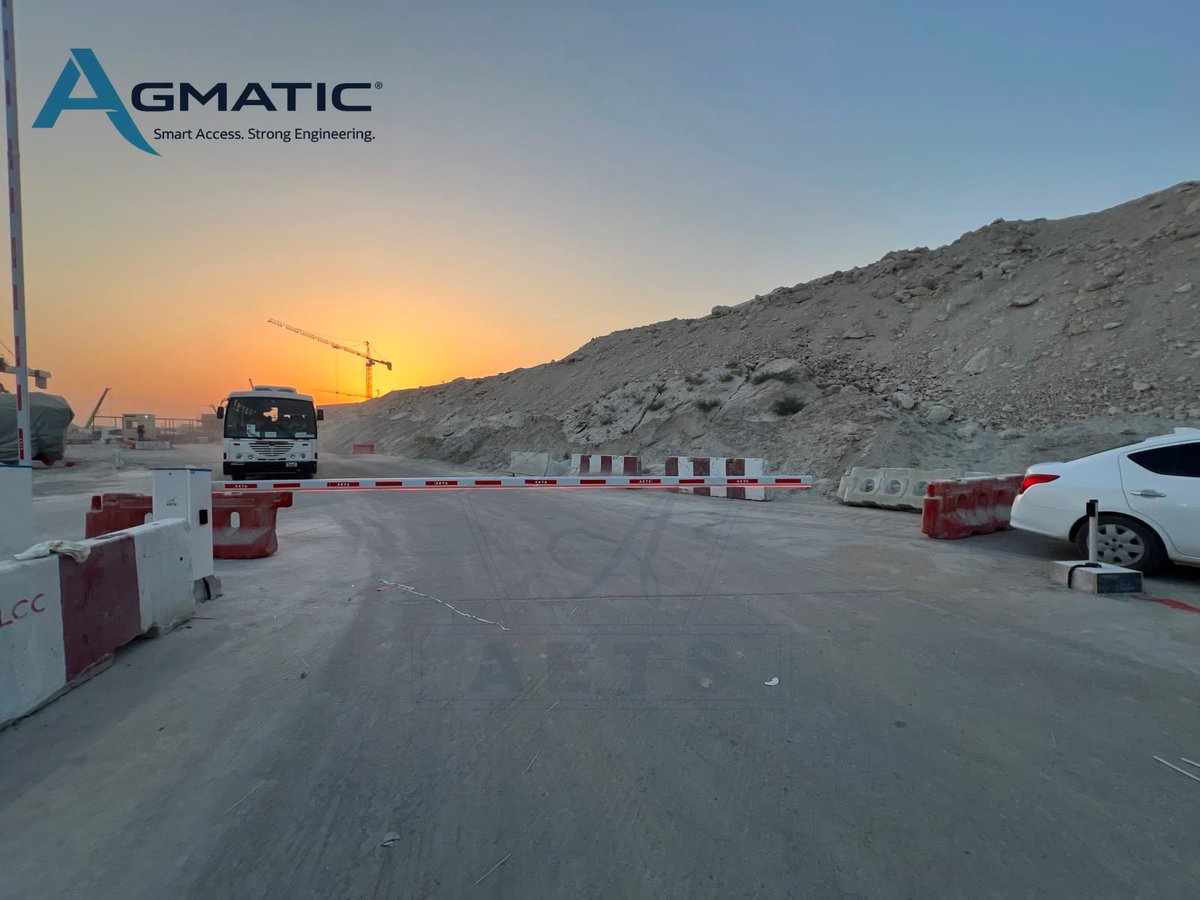 AetsLlc's tweet photo. AGMATIC DC PRIME 30 Gate Barrier powered by a 24V DC motor for smooth, reliable, and intensive operation.

Features include adjustable speed, auto-reverse, safety sensor integration, and red/green LED arm indication.

AGMATIC — Smart Access. Strong Engineering.

#Agmatic #AGMATICparkingsystems #DCPrime30 #GateBarrier #BoomBarrier #AccessControl #UAE #GCC #parkingbarrier #anprparking
