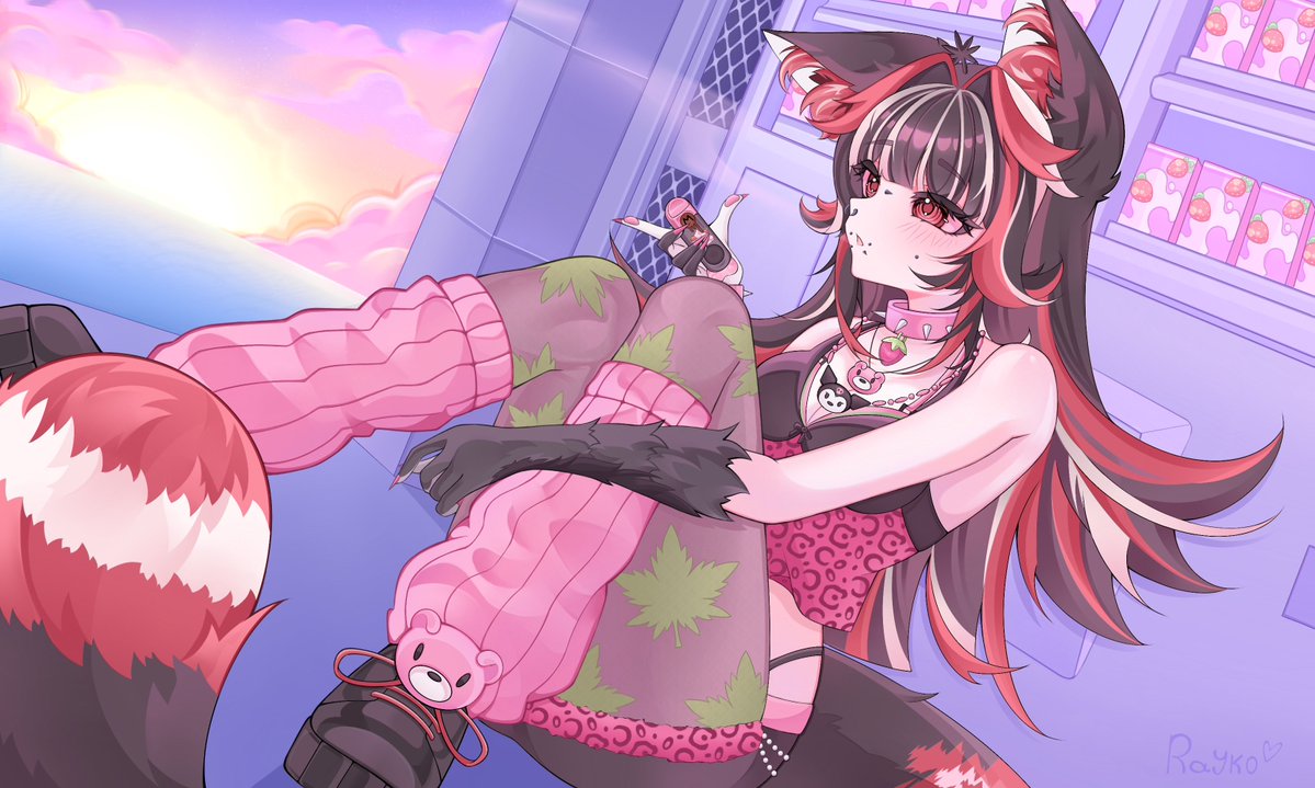 RaYk0__'s tweet photo. ₊⊹𐙚 ִֶָ‹ #commission for @strawbzvt ₊⊹              `
                    Thank you! 𖹭 https://t.co/rBwp4bH3es
