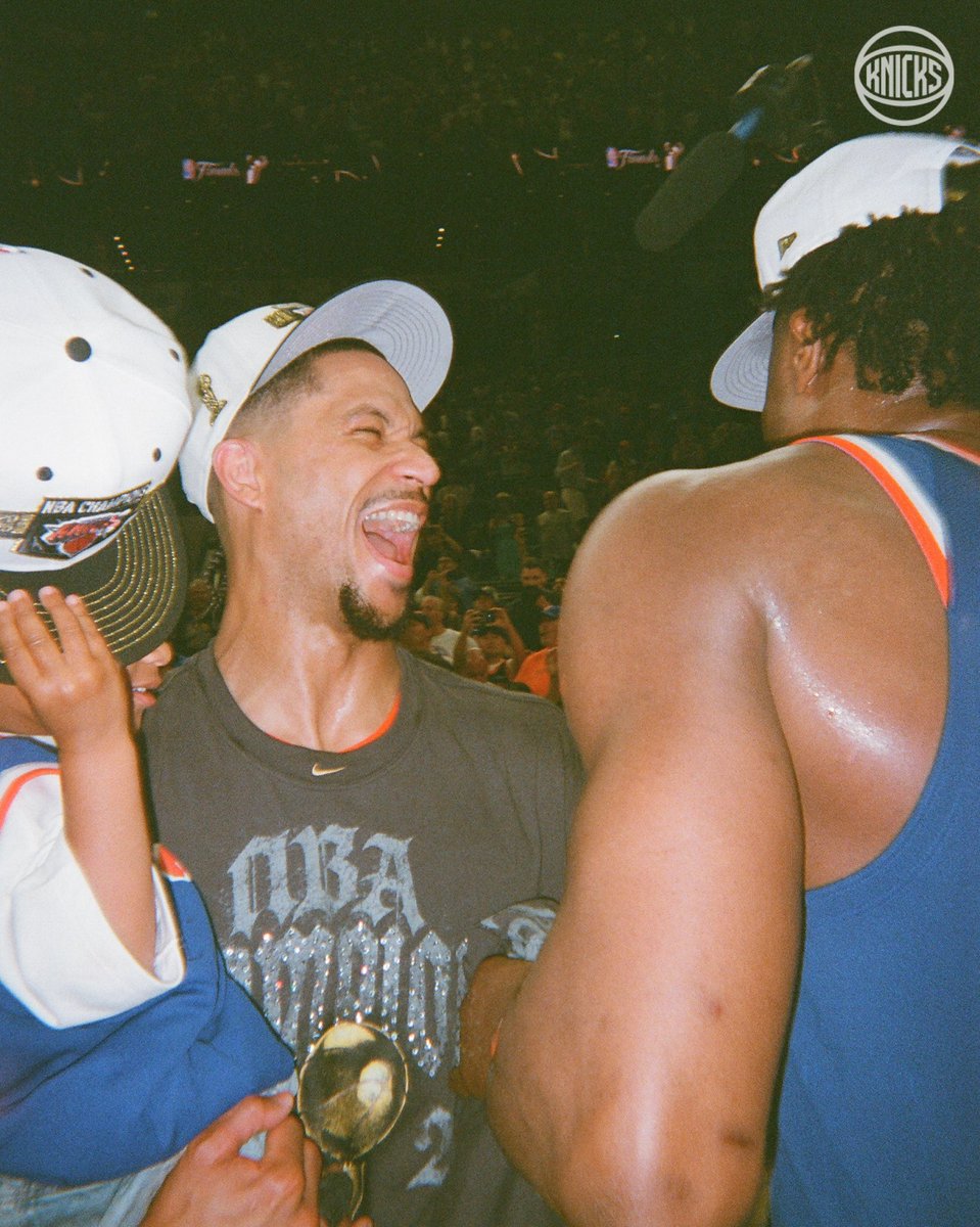 nyknicks's tweet photo. happy one month champ-iversary on film 📸 https://t.co/qN0Ti6gA5N