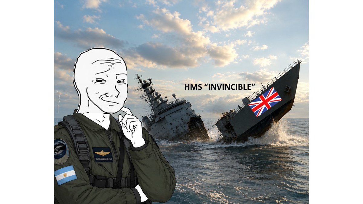 elchimichangass's tweet photo. @falklands_utd tan invencible no era xD https://t.co/QT3qlojgUp