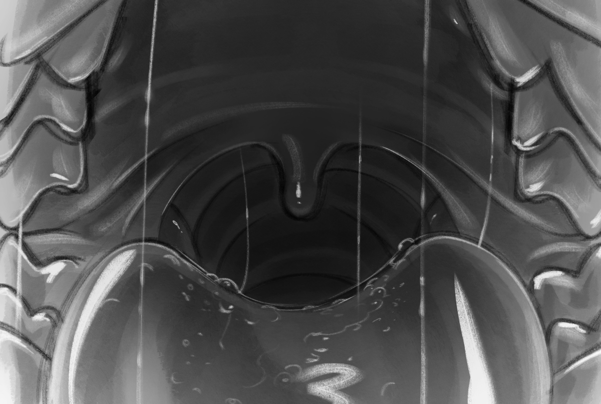 PlzOpenTheDoor8's tweet photo. CW: VORE - Detailed mouth close ups with a lot a saliva

Did some maw shots today because I have a lot of fun drawing them and I know some of you people want to get swallowed by Caine. https://t.co/17ZFGF04hr