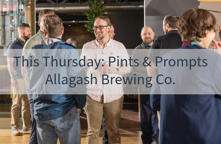 sysengineering's tweet photo. 🤖🍺Pints &amp; Prompts AI Happy Hour is THIS THURSDAY!

📍 Allagash Brewing Co Tasting Room | 🗓️ Thursday, July 16 | 🕔 4:30pm

Tag a friend who should be there, and save your spot by registering here: https://t.co/ILeBcK72Dq

#PintsAndPrompts #AI https://t.co/Pjgg6o269I