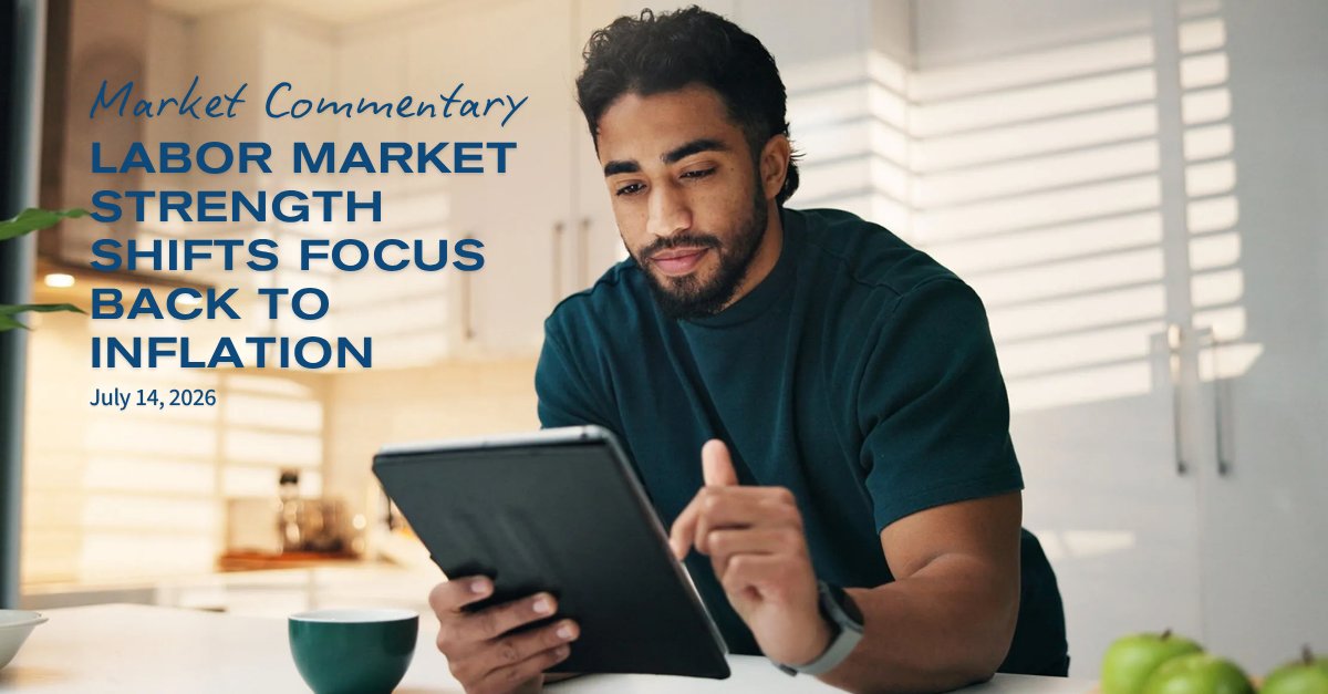 BobbyDavisNM's tweet photo. The labor market appears to have regained its footing, shifting the focus back to inflation. This week's commentary examines why persistent price pressures—not slowing employment—may be the bigger risk for markets in the second half of 2026. https://t.co/IxD1pymBrF https://t.co/qcvtsiLyun