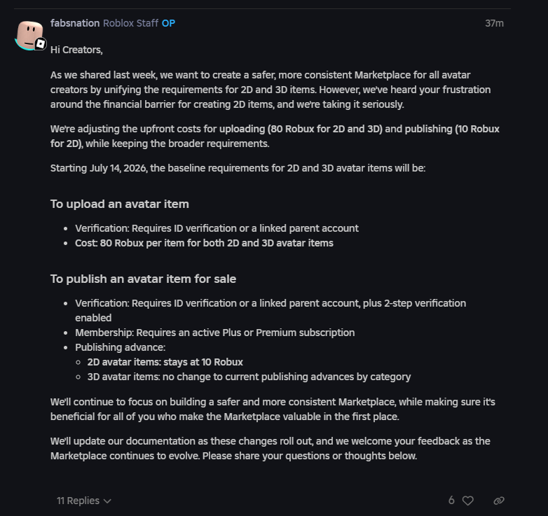 4Lulz | Roblox News tweet media