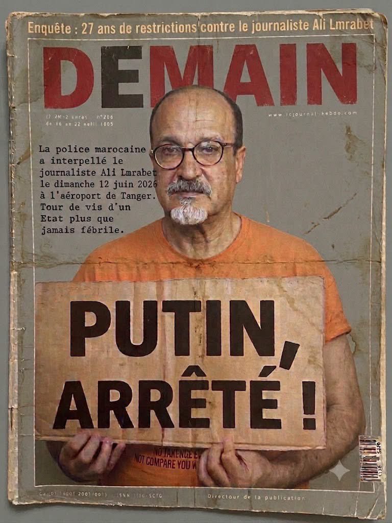 hajarraissounu's tweet photo. Free_Ali_Lmrabet https://t.co/RsR3HrrB6t