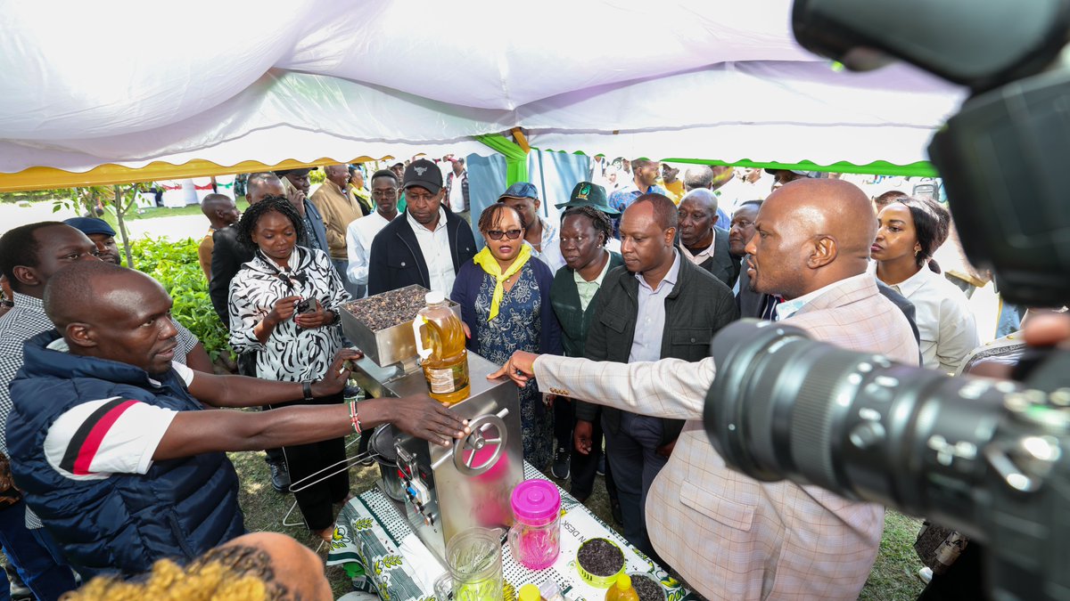 kenya_afa's tweet photo. Agriculture and Food Authority  today participated in the Ol Kalou Constituency Farmers Empowerment Day held at Ol Kalou Dairy in Nyandarua County, where it showcased a wide range of programmes and services aimed at transforming agriculture, promoting value addition, https://t.co/Bre4Rpo44F
