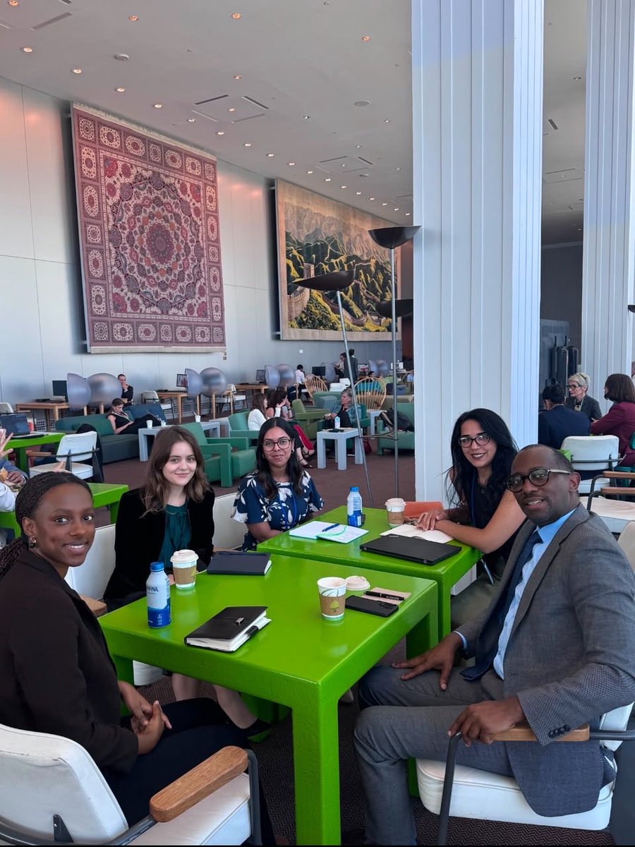 PGAYouthFellows's tweet photo. As PGA fellows, we were honored to meet with the Deputy Permanent Representative of Rwanda to the United Nations. 

We exchanged views on multilateralism and learned more about Rwanda's work at the UN. We greatly appreciated the insightful discussion.

#PGAFellows https://t.co/EKTfNUfaMq