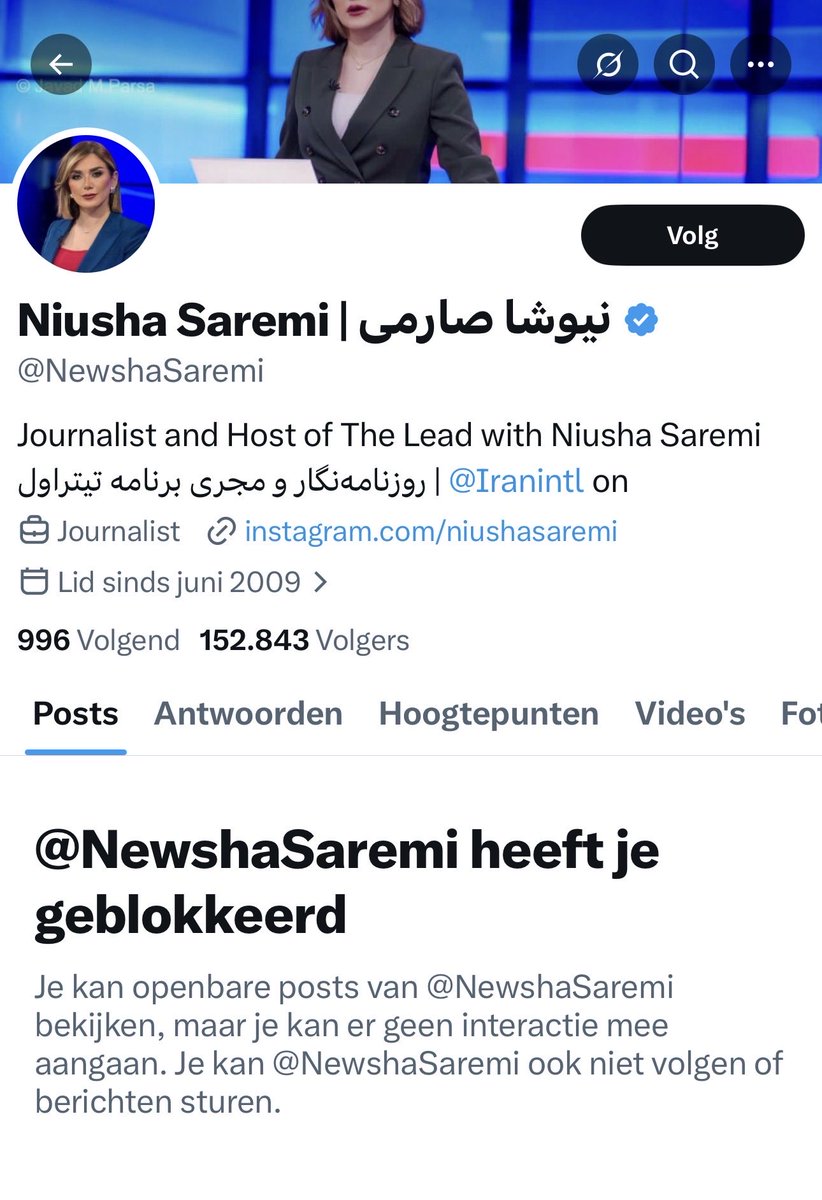 Ebne_noah's tweet photo. خانم صارمی، شماها با این رفتار ابلهانه، شرم دنیای رسانه و اگاهی رسانی هستید!
مشتی تربیت شده ی جمهوری اسلامی در هیچ صنعت و مقام و جایگاهی، تاکید میکنم در هیچ کجا هرگز نمیتوانند مدعی ازادی و شرافت و بیداری جامعه باشند!!
🟡شما در پی مستندات ما بلاک میکنید، ما تحقیق و نگارش و اگاهی رسانی!!
#پسرعاقل_نوح 

🔴رشتوی زیر را از دست ندهید👇