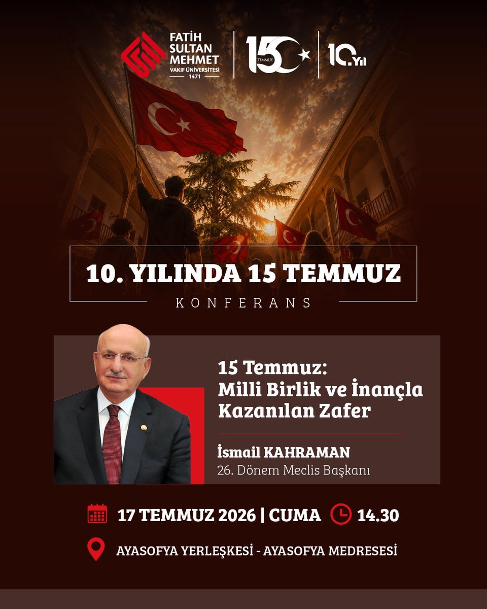 Fatih Sultan Mehmet Vakıf Üniversitesi tweet media
