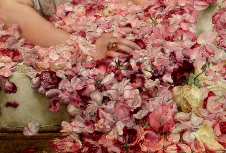 _ArtMuseum's tweet photo. Details: The Roses of Heliogabalus, by Lawrence Alma-Tadema (1888) https://t.co/o4TvFj0Y2h