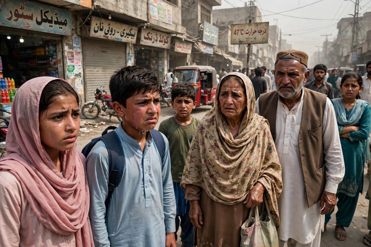 RehanHyderRHN's tweet photo. 🧠 کیا آپ نے کبھی محسوس کیا ہے کہ شدید گرمی میں دماغ بھی "ہینگ" ہو جاتا ہے؟

اب سائنس بھی یہی کہتی ہے۔

تحقیقات کے مطابق شدید گرمی:
• توجہ کم کرتی ہے
• غصہ بڑھاتی ہے
• فیصلوں اور کارکردگی کو متاثر کرتی ہے
• اور فضائی آلودگی کے ساتھ مل کر دماغی بیماریوں کے خطرات بھی بڑھا سکتی ہے۔
سوال صرف موسم کا نہیں، ہمارے مستقبل کا ہے۔
آپ کے خیال میں پاکستان میں زیادہ خطرناک کیا ہے؟
🌡️ شدید گرمی؟
🏭 فضائی آلودگی؟
یا دونوں؟
#HeatWave #Pakistan #ClimateChange #AirPollution #BrainHealth