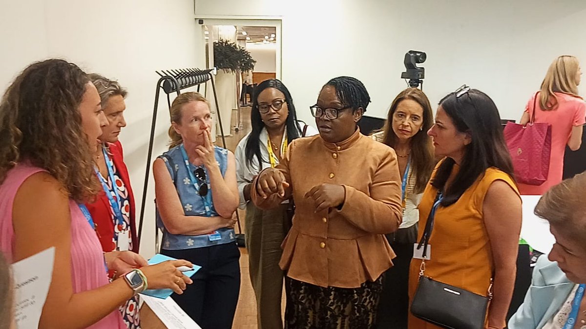 mywitin's tweet photo. Our Executive Director, Martha Alade, joined the Network of Women Ministers and Leaders in ICT Leadership Circle Lab 2026 in the WSIS Forum on the topic "Gender-Responsive AI Standards: From Rhetoric to Reality."

@WSISprocess 
#WITINatWSIS #WSIS https://t.co/bCS6D1wYL4
