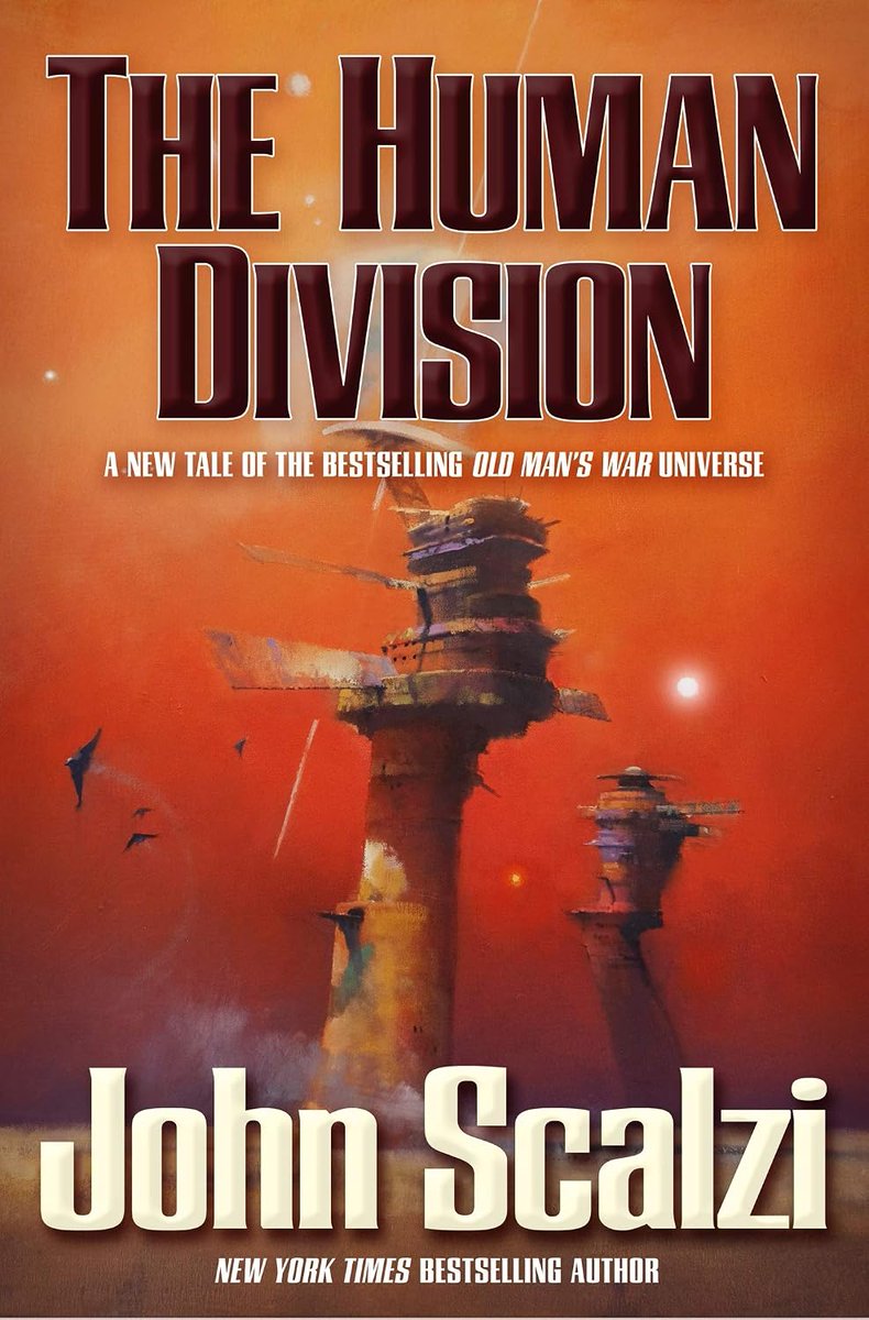Fantasy4theAges's tweet photo. Now continuing my journey through John Scalzi's Old Man's War series with book 5, The Human Division. Original a serialized digital release, all parts are now compiled in this one novel. Here we go! #oldmanswar #scifi #SFF #Scalzi https://t.co/0o36xZ32p9