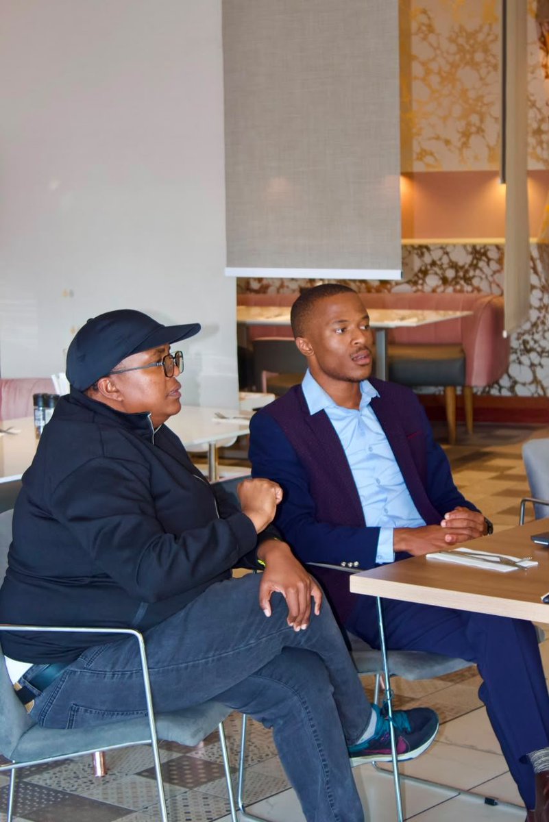 DWYPD_ZA's tweet photo. 👓🇿🇦 DM @msletsike met with innovator Elihle Stali, creator of #Spectacles4TheBlind—an AI-powered smart wearable improving independence for persons with visual impairments. Following his showcase at the LEAP EAST Start-Up Exhibition in Hong Kong, he demonstrated the prototype. https://t.co/EcPQoPec6b