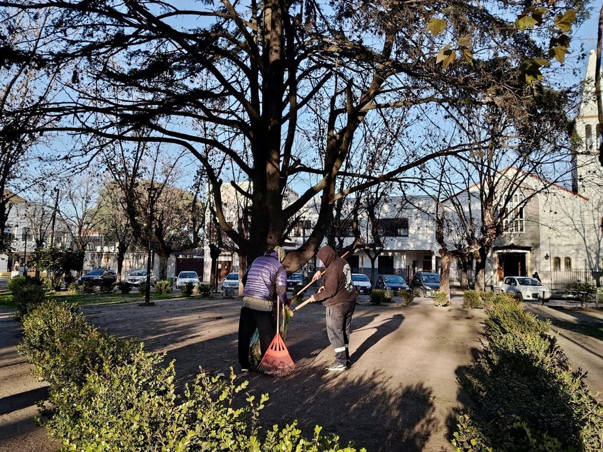 MuniJoseCPaz's tweet photo. 🌱Por medio de las Secretarías de Proyectos Especiales y la de Obras y Servicios, todos los días de la semana realizamos cortes de césped, limpiezas, recolección de residuos y mantenimiento. En este caso, en la Plaza Manuel Belgrano de  #JoséCPaz https://t.co/0DLu3w0Dbu