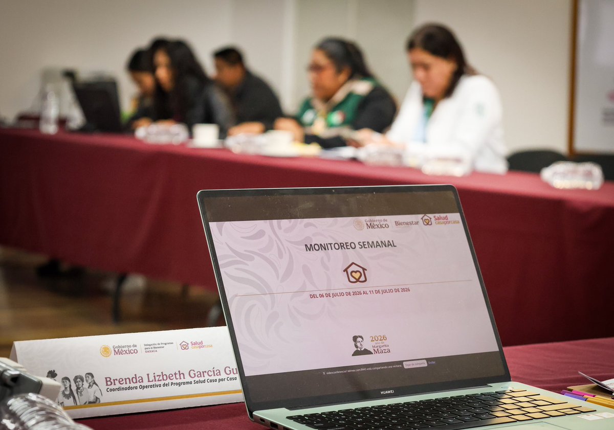 NancyOrtizOax's tweet photo. Continuamos instalando la #MesaEstataldeSalud cada lunes. Como desde el primer día, nuestro objetivo sigue siendo brindar atención médica de calidad a la población más vulnerable.

Reconozco la suma de esfuerzos de @Tu_IMSS, @IMSS_Bienestar y @ISSSTE_mx para seguir avanzando en esta encomienda.