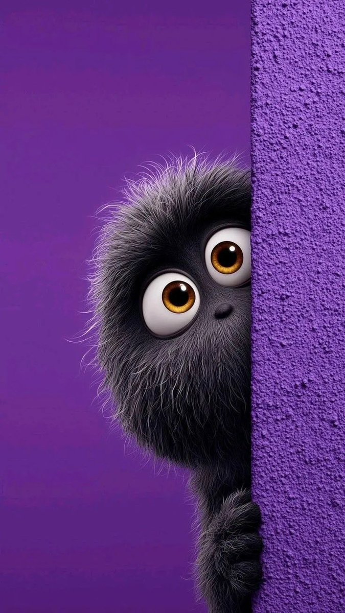 phonewallpapers's tweet photo. Cute Fluffy Monster Phone Wallpaper 💜

 #Wallpaper #CuteAesthetic #Lockscreen https://t.co/EBNyS58zMq