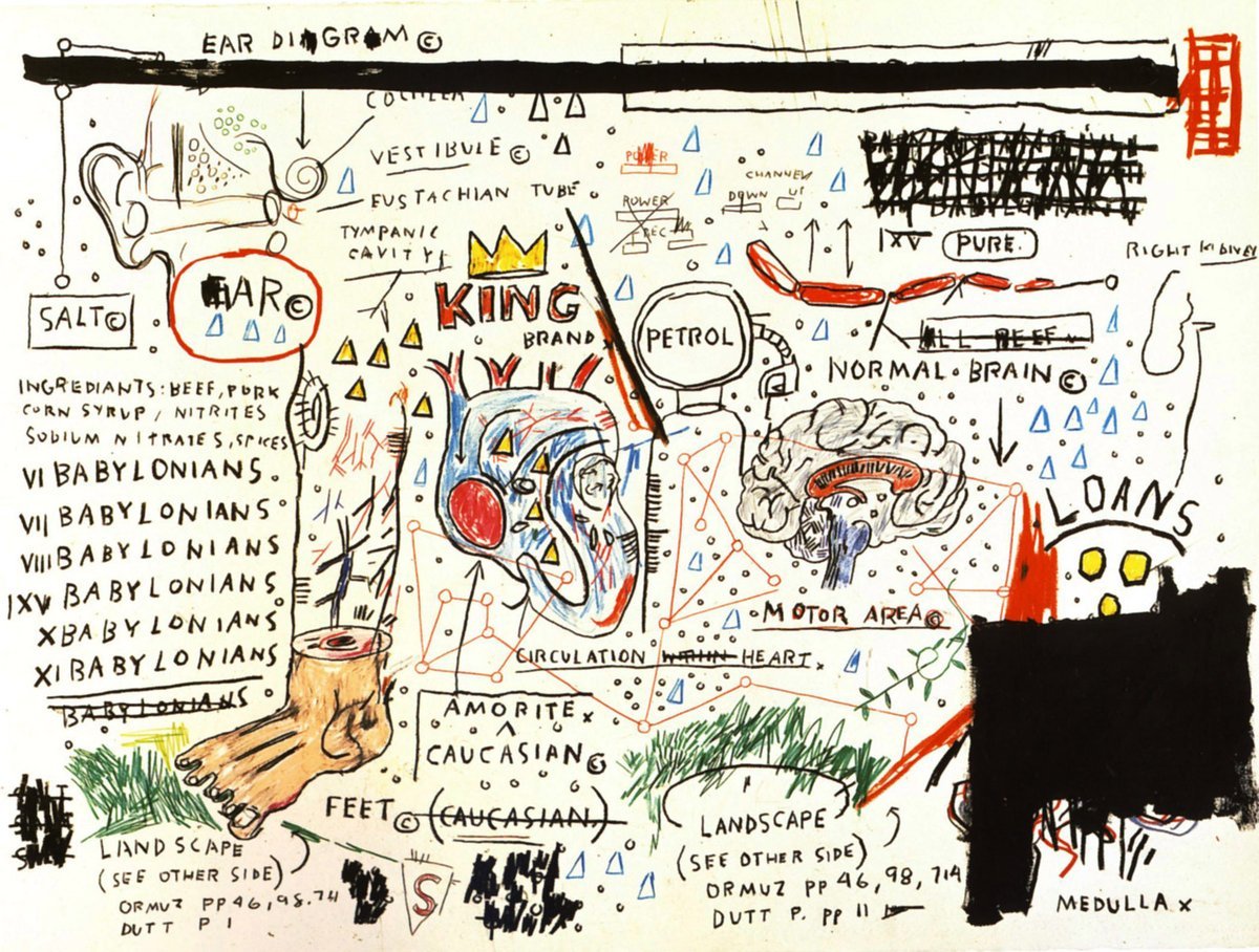 Vintage Basquiat tweet media